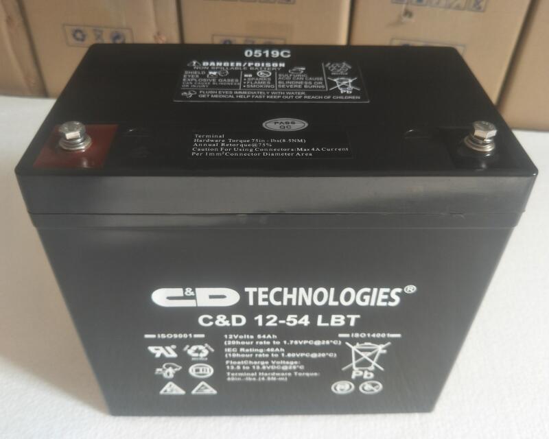 C&D西恩迪蓄電池C&D12-54LBT